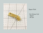 Zipper Pulls - Square for #5 Nylon Coil Zipper