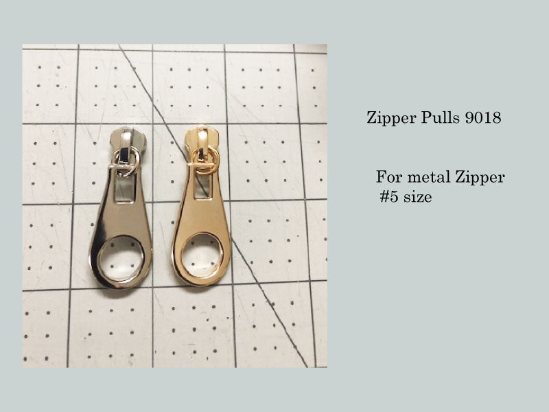 Zipper Pulls - Square for #5 Nylon Coil Zipper – Amelia Rita