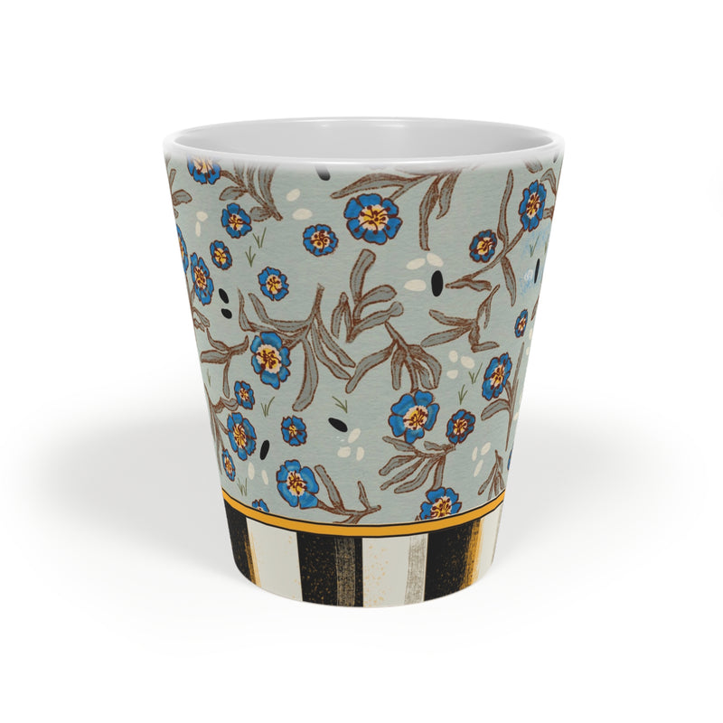 Blue Bloom Art Mug