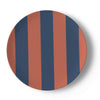 Bold Striped Designer Plate - Modern Statement Homeware