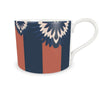 Bold Striped Designer Cup and Saucer