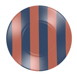 Bold Striped Designer Cup and Saucer