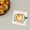 Square Ceramic Coasters 6 pcs