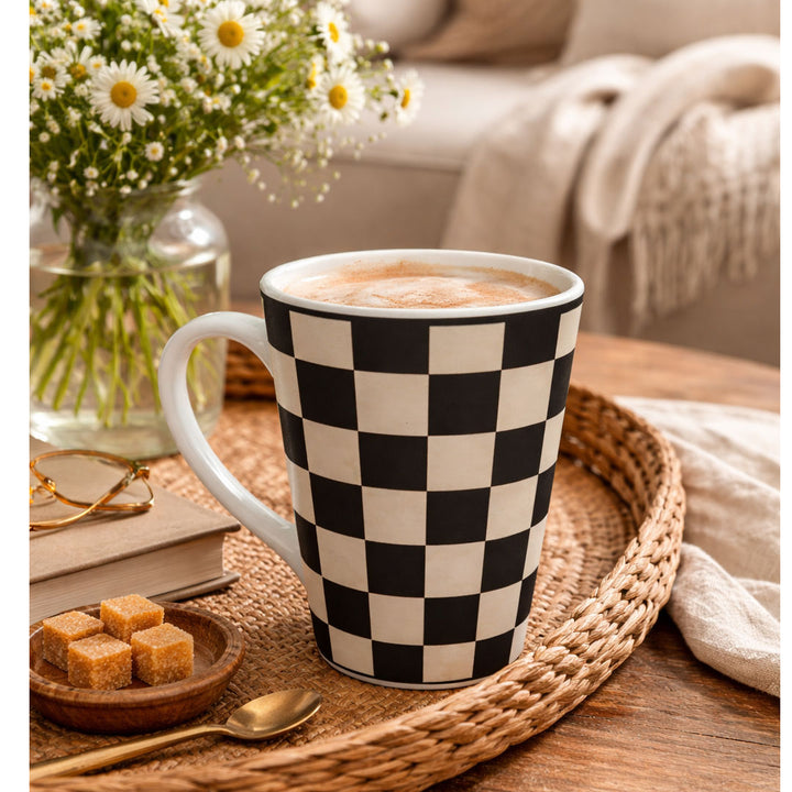 8oz coffee mug 8 oz. Tritan, White, Stackable Mug with Handle, (10.5 oz. rim-full), 3   BreadBaskets.com