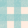 Tea Towel -Plaid Teal – Classic Buffalo Check Tea Towel in Cool Blue