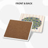 Square Ceramic Coasters 6 pcs