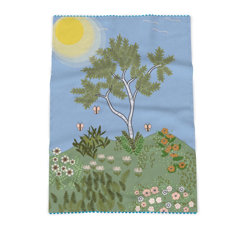 Tea Towel - Mystic Garden Day