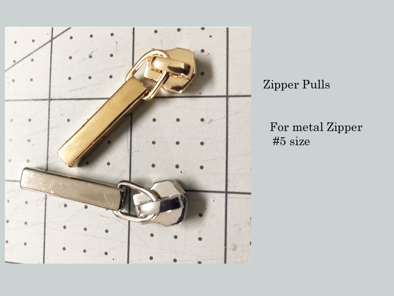 Zipper Pulls - Large  bar pull