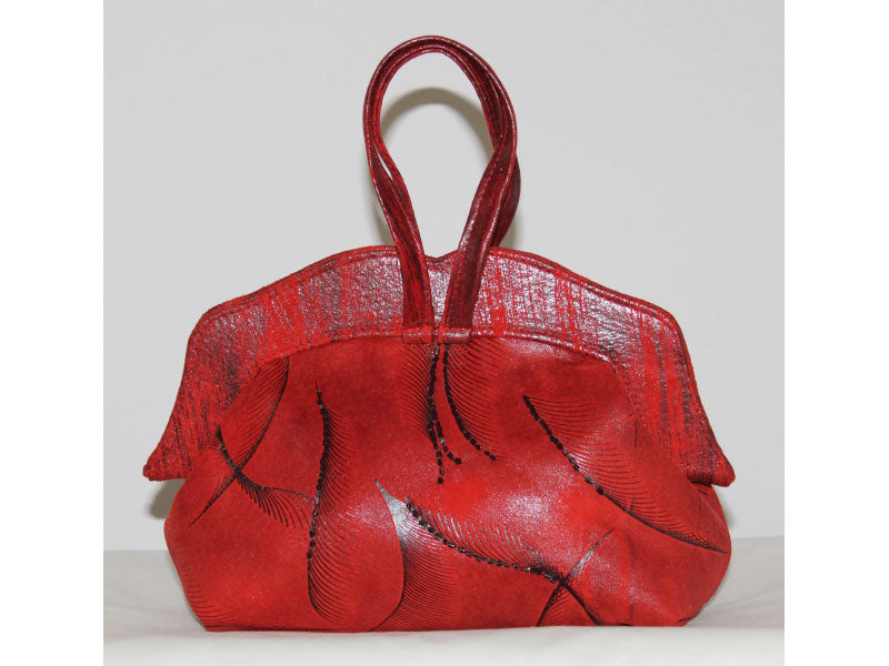 Jackie in Red EverGreen Leather