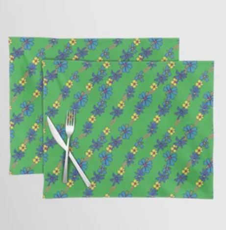 Placemats in custom print
