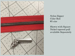 Zipper tape Red #5